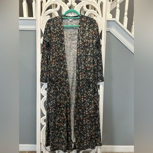 NWT Small Lularoe Sarah Floral Cardigan